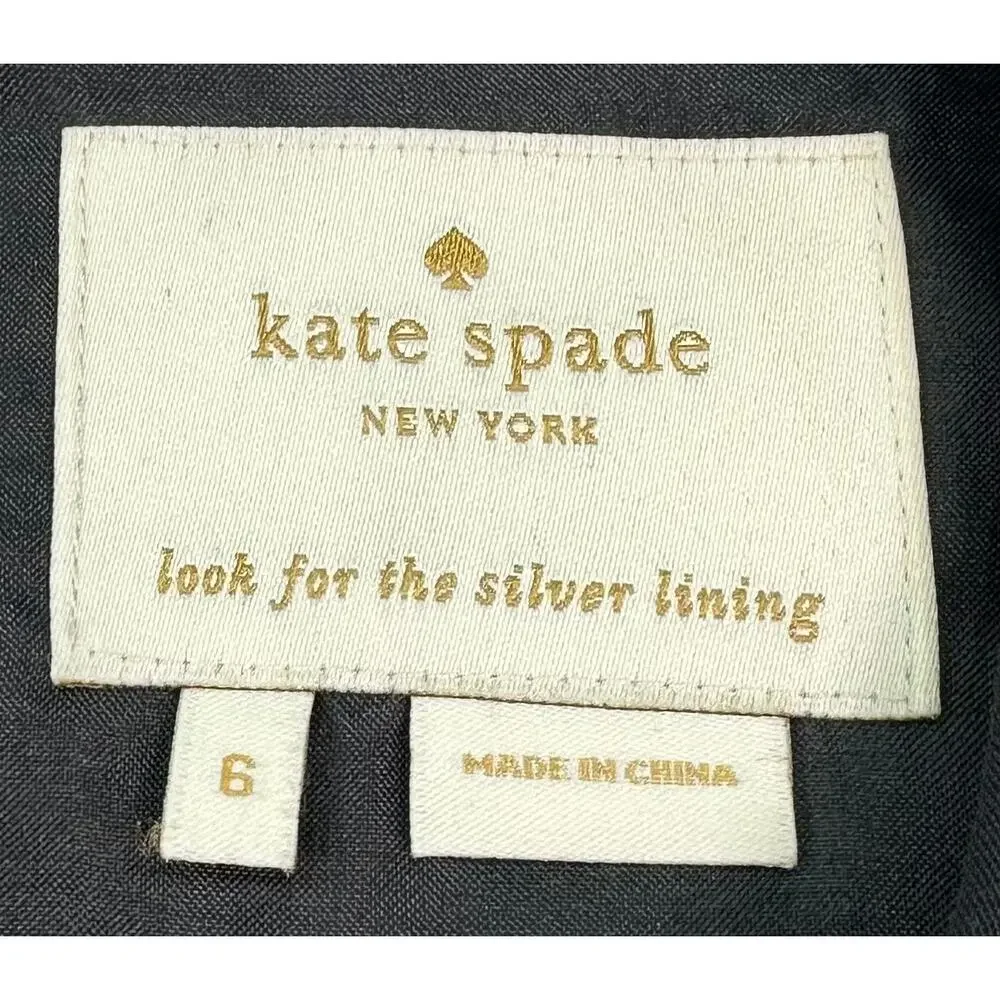 Kate Spade New York Leopard Print Sleeveless Sheath Dress Size 6 Silk Blend - Picture 7 of 11